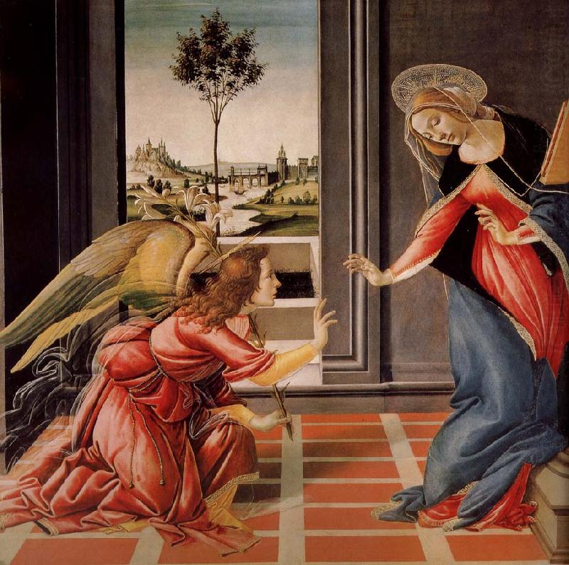 Sandro Botticelli Annunciation china oil painting image